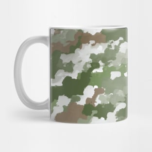 Camouflage Pattern 8, military camo pattern, hunting camo design Mug